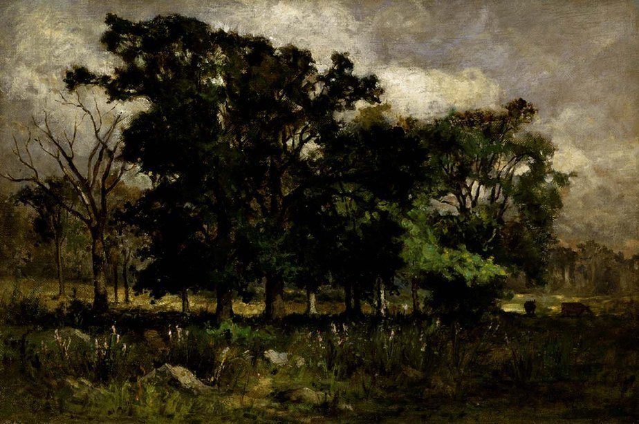 Edward Mitchell Bannister Tree Landscape